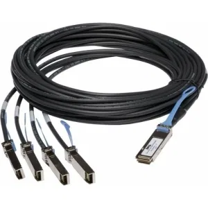 DELL P8T4W - кабель 40GbE QSFP+ - 4x10GbE SFP+, 5 м (ДЕЛЛ) DELL P8T4W - кабель 40GbE QSFP+ - 4x10GbE SFP+, 5 м (ДЕЛЛ)